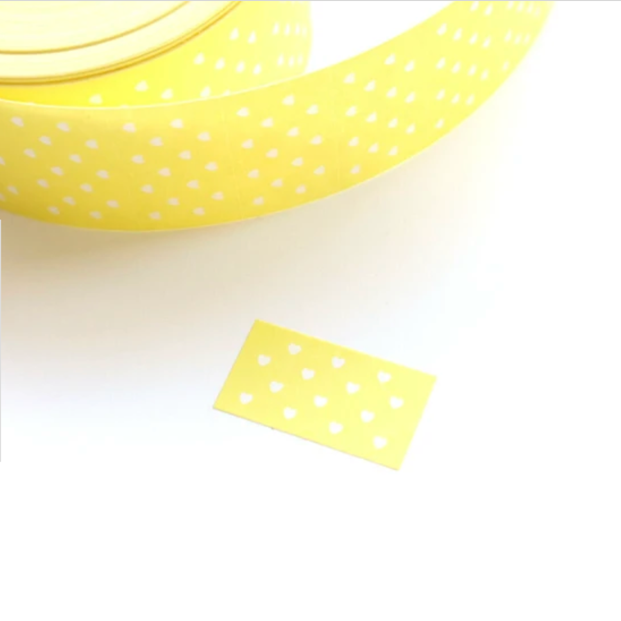 forme. Label Stickers - Lemon Yellow Heart