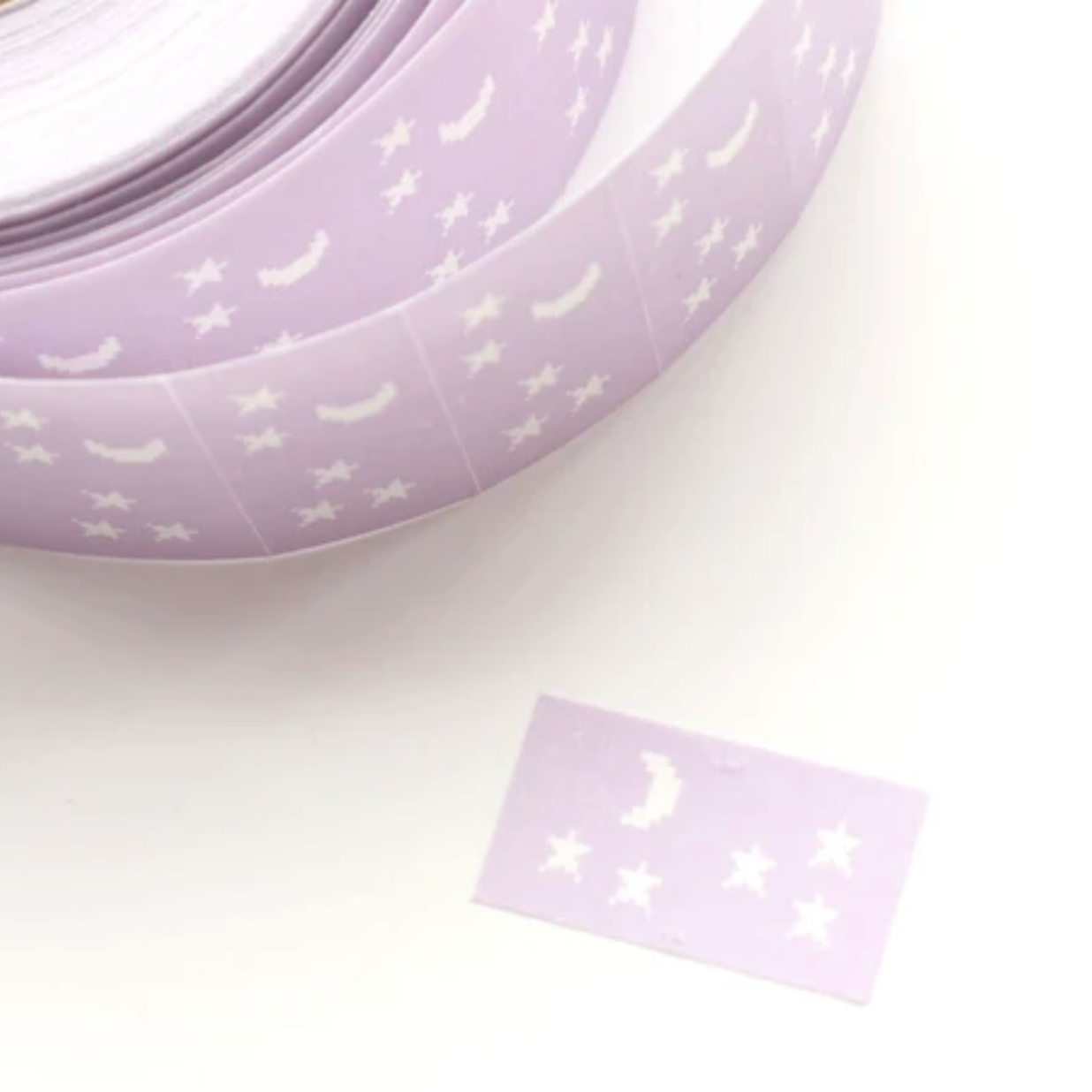 forme. Label Stickers - Purple Pixel Yozora