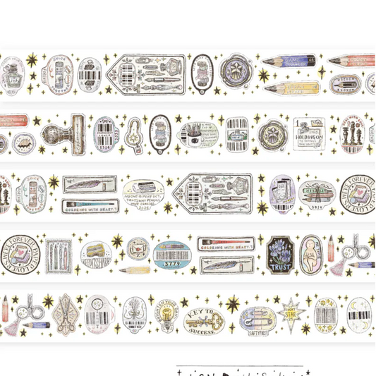 LCN Design Studio PET Tape - Sticker Club: Stationery