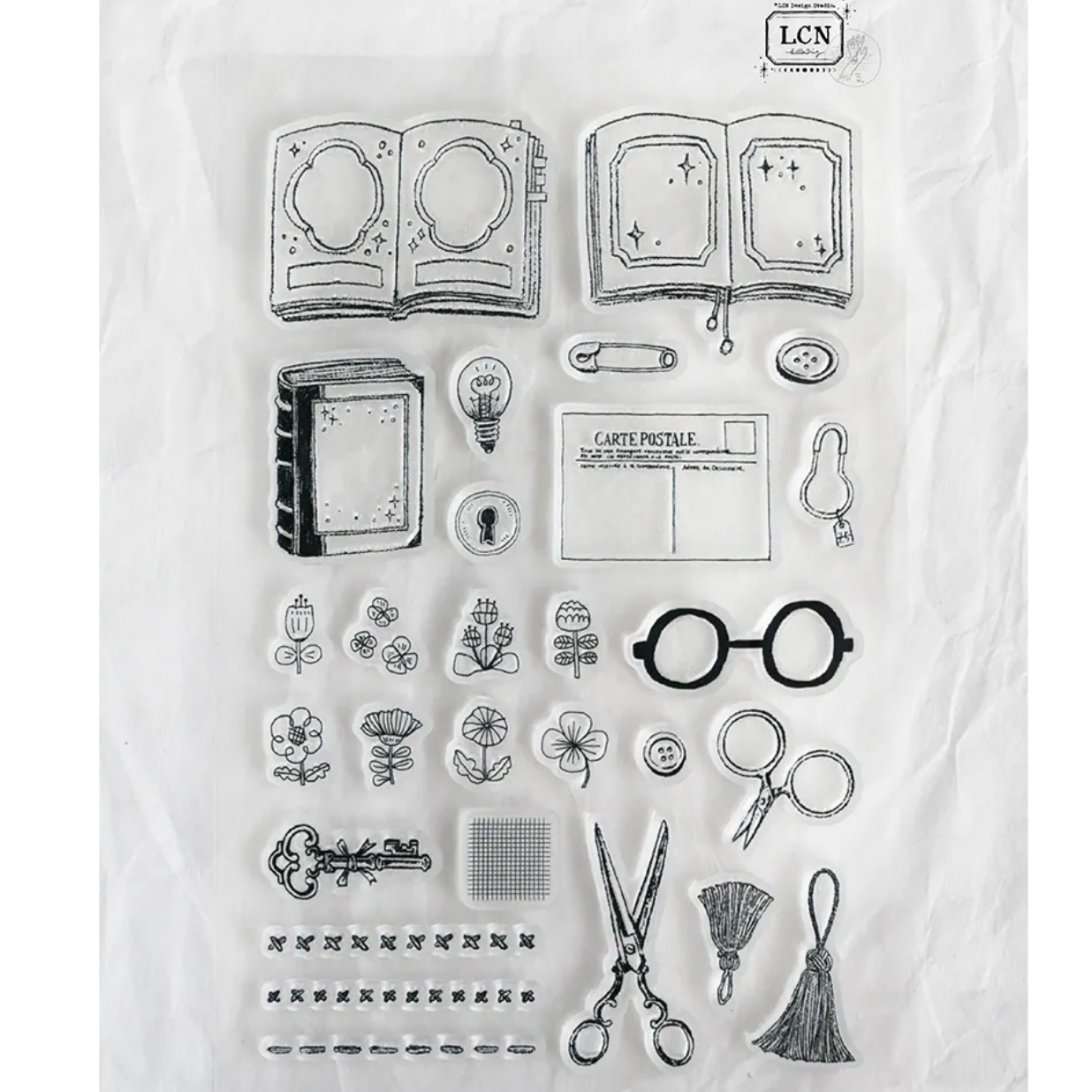 LCN Design Studio Clear Stamp Set - Those We Love