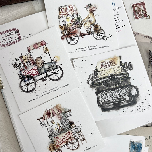 Black Milk Project Postcard - Traveling Stationer Series