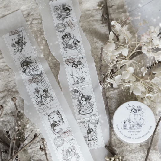 Black Milk Project Washi Tape - Monochrome Girls