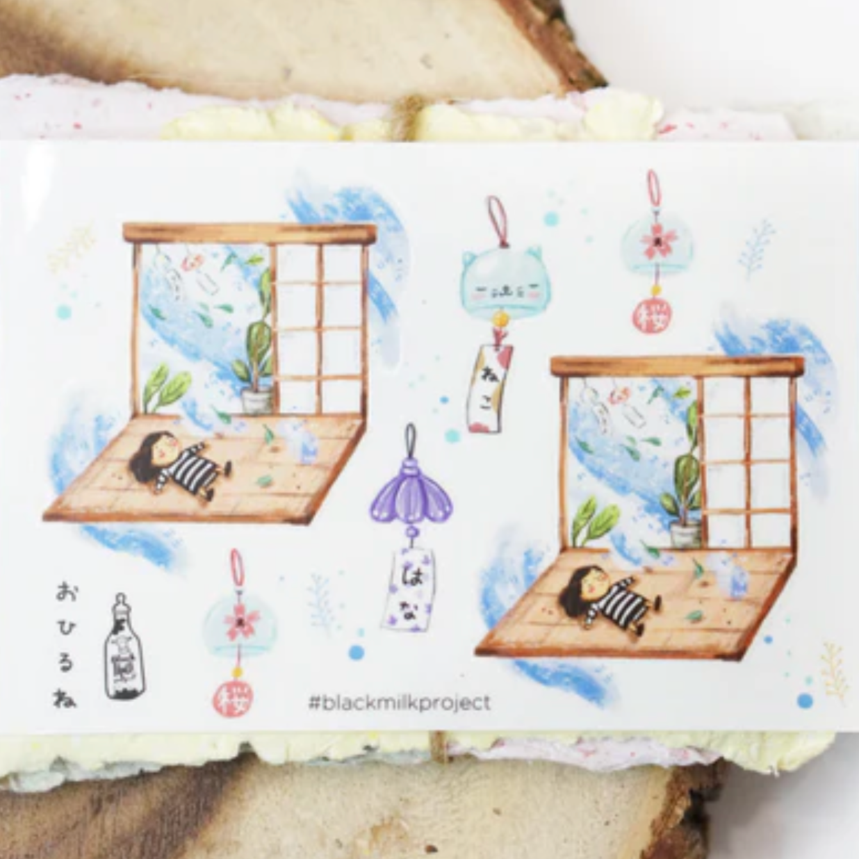 Black Milk Project Mini Sticker Sheet - Afternoon Nap