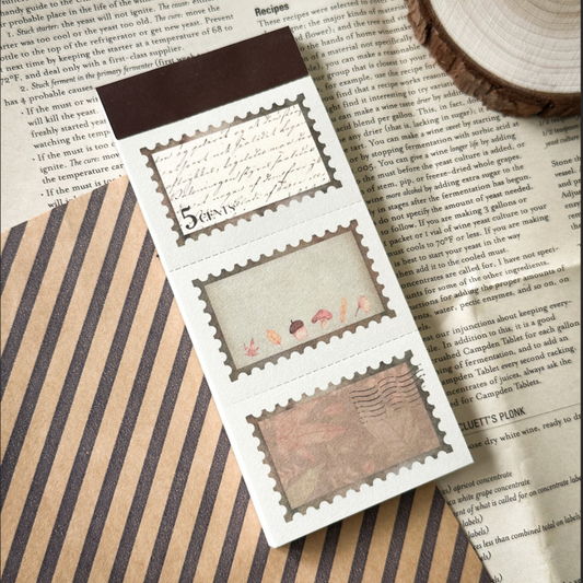 Sho Little Happiness Memo Pad - Falling Leaves