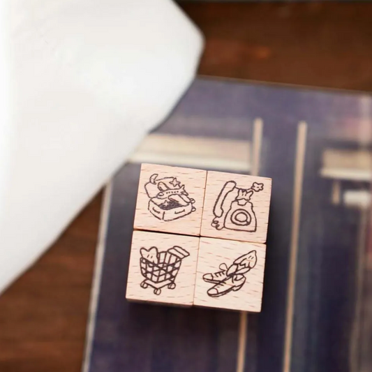 Yamadoro Rubber Stamp Set - Good List No. 1