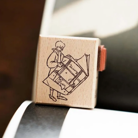 Yamadoro Double Sided Rubber Stamp - Among Stars By Map