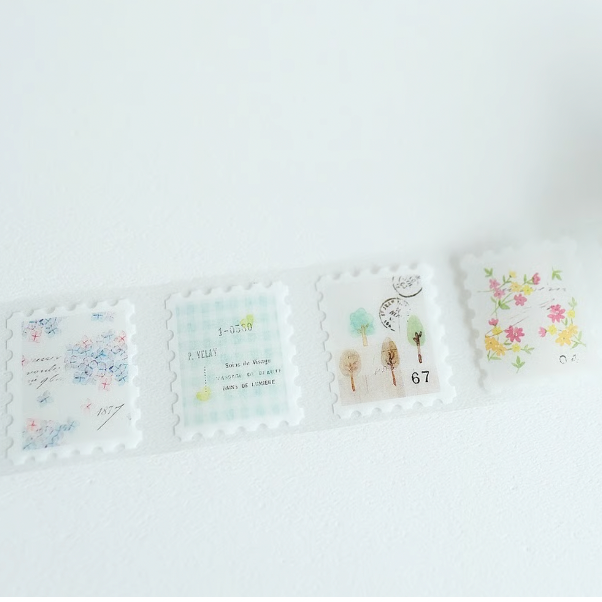 YOHAKU Roll of PET Stickers P-007