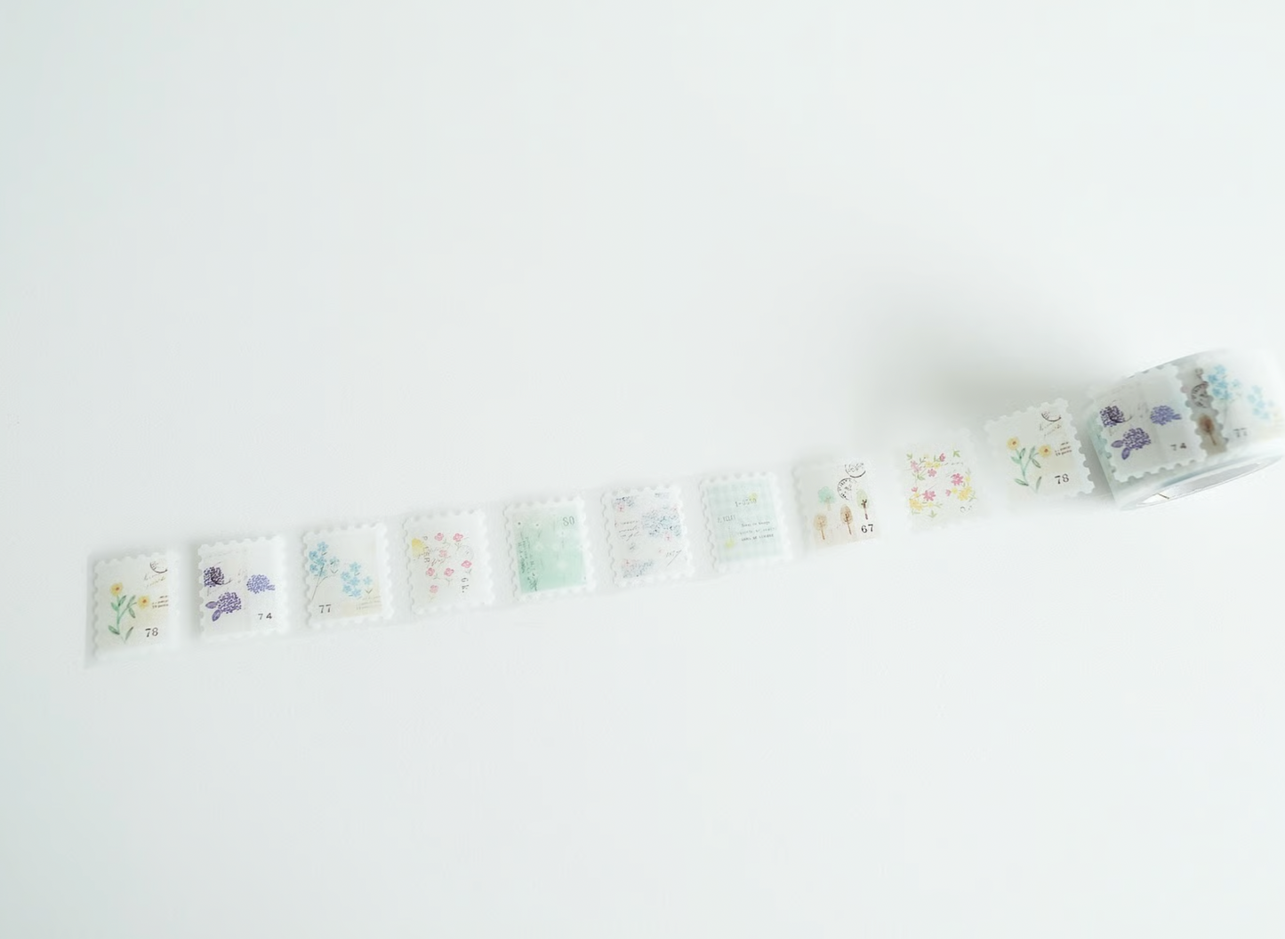 YOHAKU Roll of PET Stickers P-007