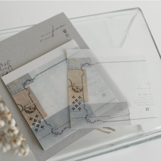 YOHAKU Tracing Paper Sticky Notes - Nocturne M-194