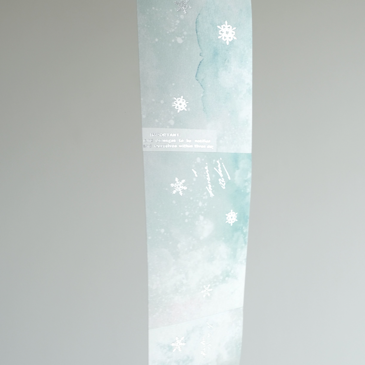 YOHAKU Foil Stamped Roll Sticky Notes Yukino Hana RH-002