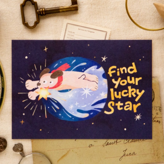 OURS Studio Postcard - I Found A Star!