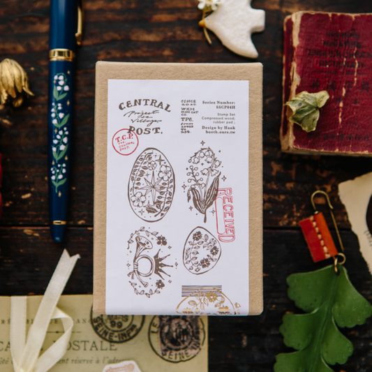 OURS Studio Rubber Stamp Set - Central Post