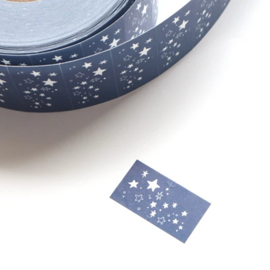 forme. Label Stickers - Navy Hoshi