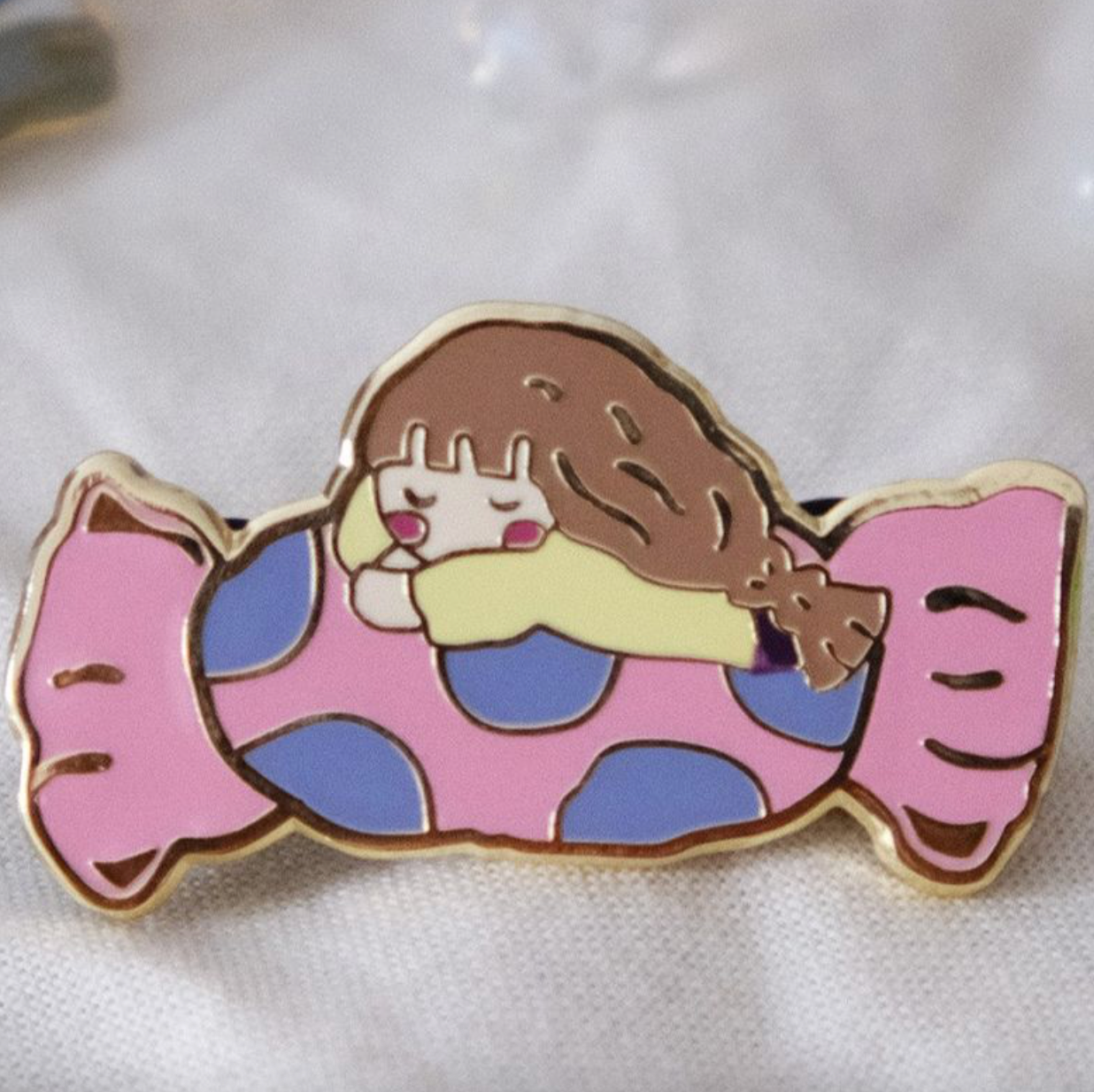 Eileen Tai Enamel Pin - Sweet Like Candy