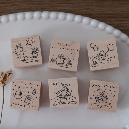 Eileen Tai Rubber Stamps - Let's Play Series