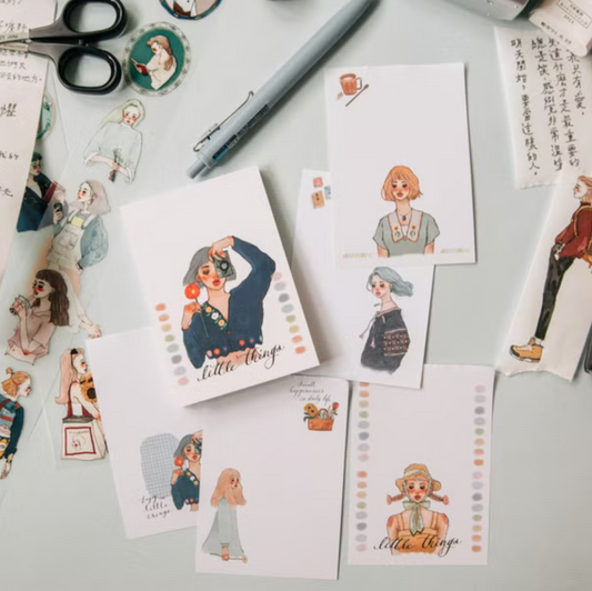 La Dolce Vita Memo Pad - Photography Girl