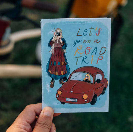 La Dolce Vita Passport Size Notebook - Road Trip