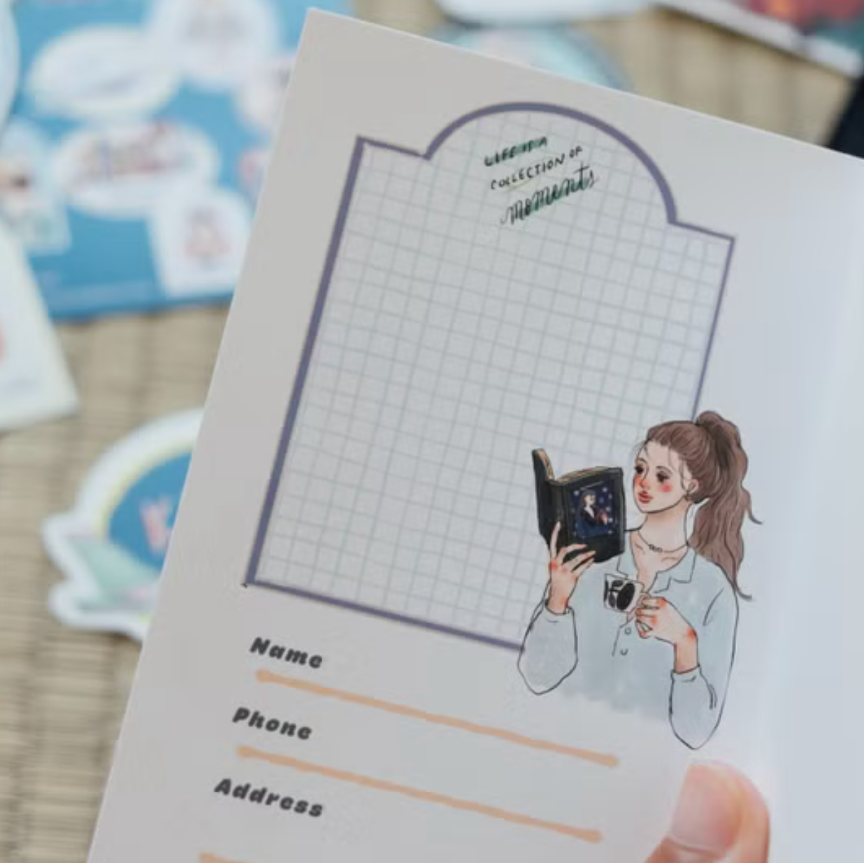 La Dolce Vita Passport Size Notebook - Road Trip