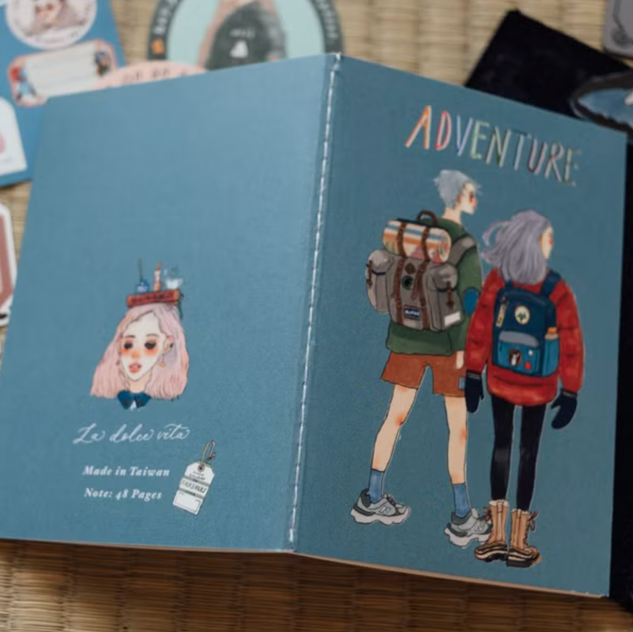 La Dolce Vita Passport Size Notebook - Perfect Travel Partner