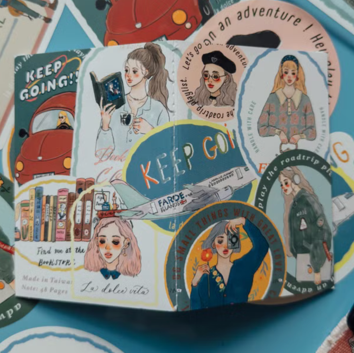 La Dolce Vita Passport Size Notebook -LDV Travel Agency