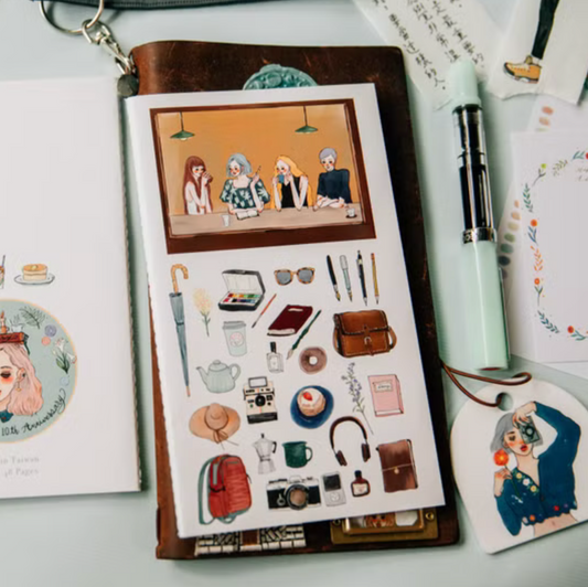 La Dolce Vita Notebook - Vintage Coffee Shop