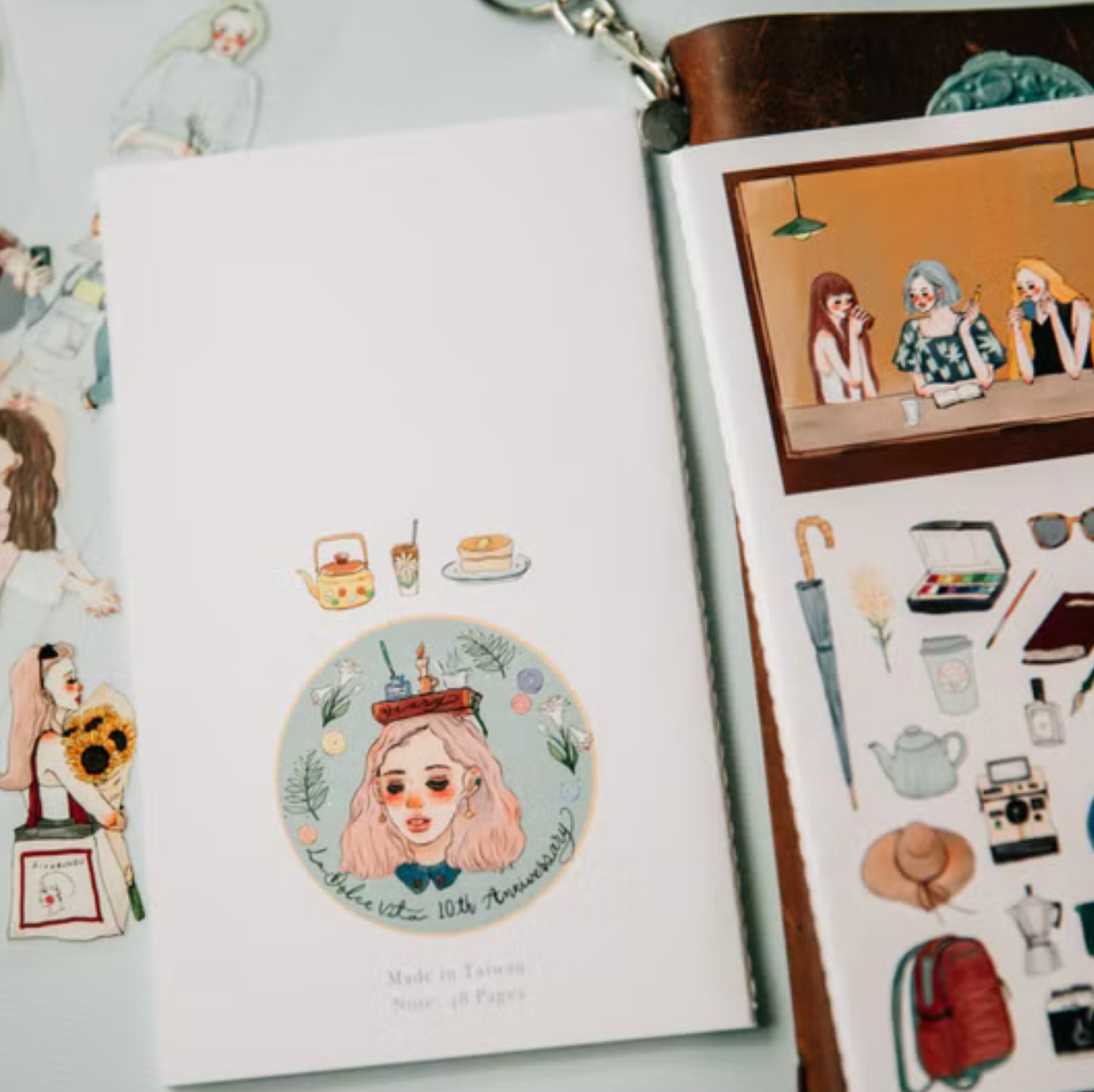 La Dolce Vita Notebook - Vintage Coffee Shop