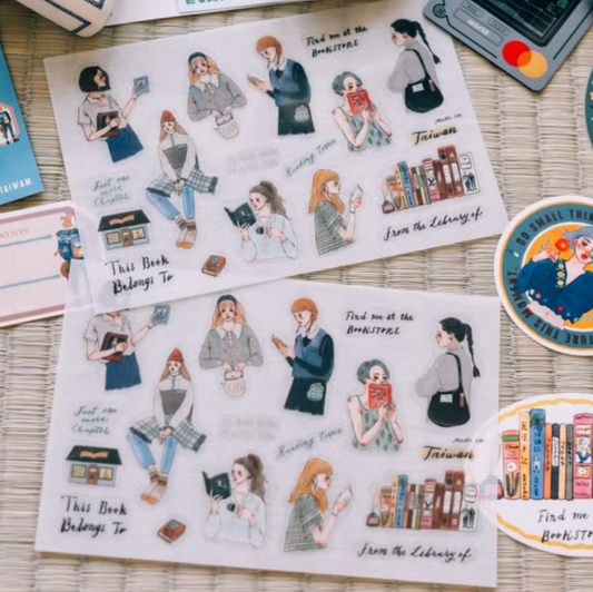 La Dolce Vita Transfer Stickers - Life in a Bookstore