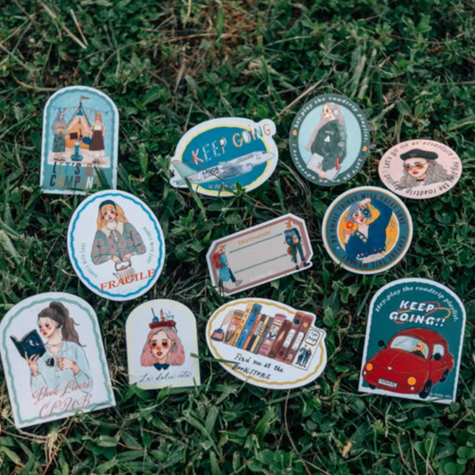 La Dolce Vita Waterproof Sticker Set - Sweet Life Travel Agency
