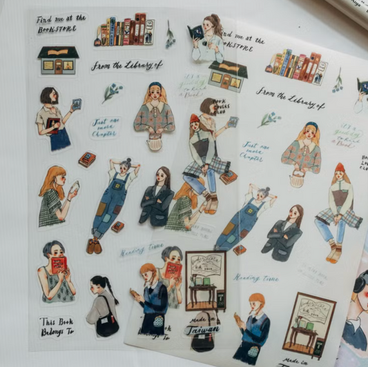 La Dolce Vita Sticker Set - Life in a Bookstore