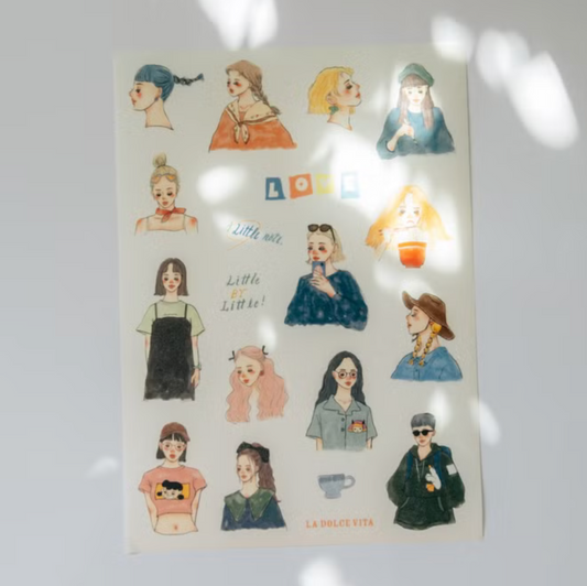La Dolce Vita Sticker Sheet - It's So Nice to Have You