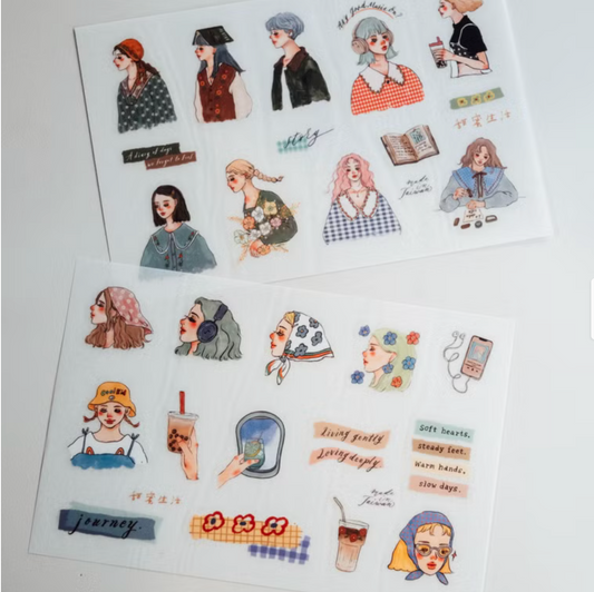 La Dolce Vita Transfer Stickers - A Slow Journey