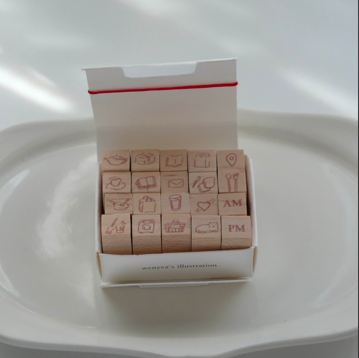 Wenyea's Illustration Rubber Stamps - Petite 1.0