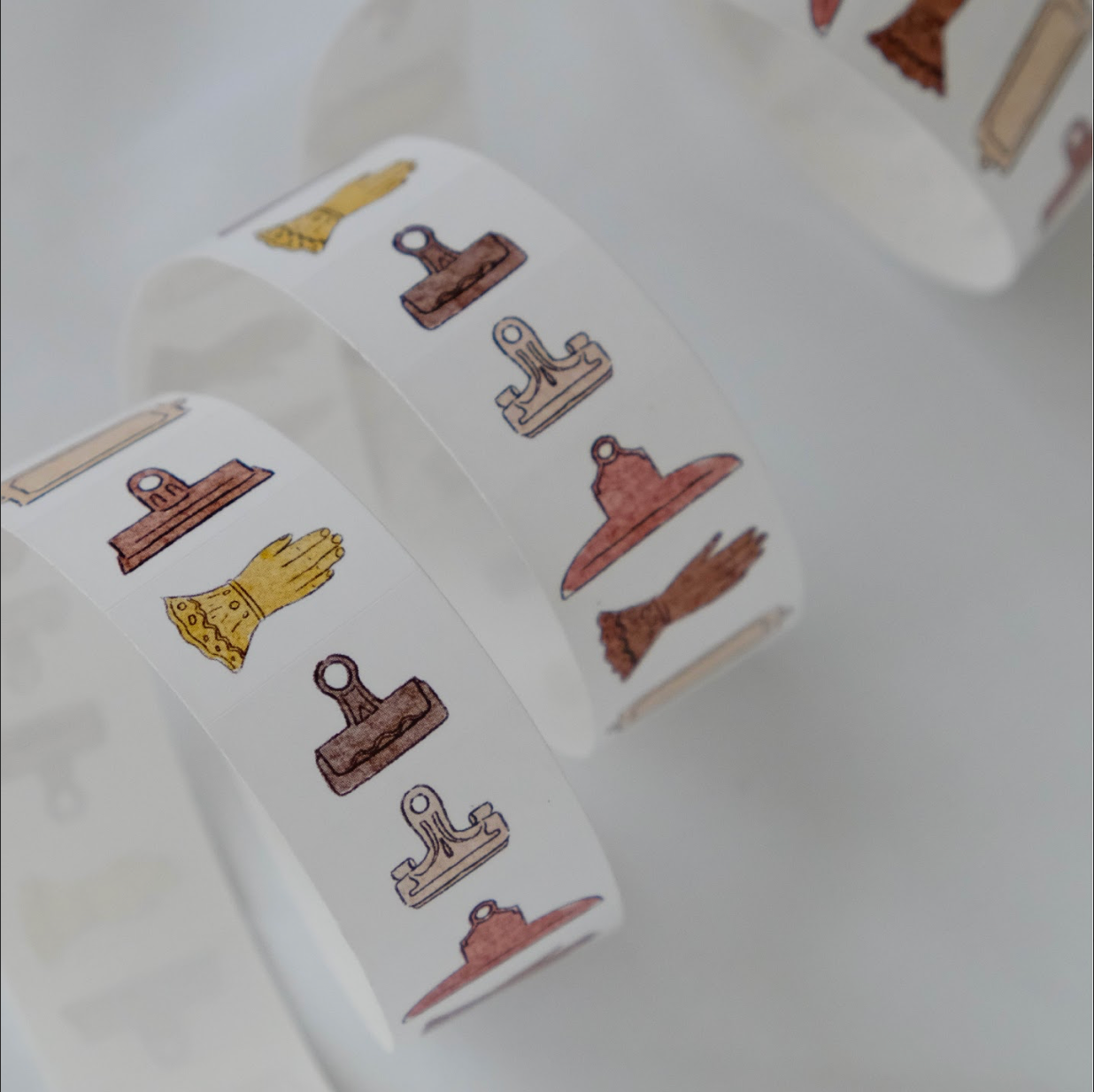 Wenyea's Illustration Label Stickers - For the Love of Stationery