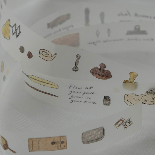 Wenyea's Illustration PET Tape - For the Love of Stationery