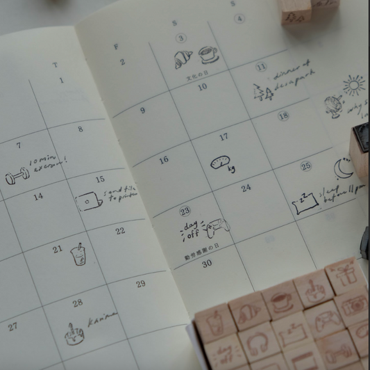 Wenyea's Illustration Rubber Stamps - Petite 2.0