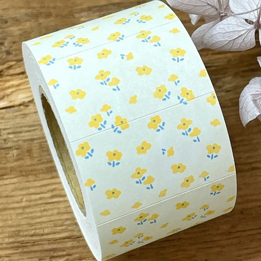 63 Penhouse x Hairmo Label Stickers - Flower Field | Yellow