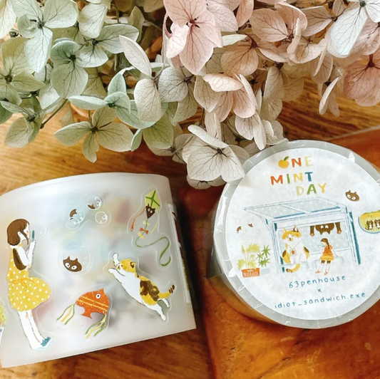 63 Penhouse x idiot_sandwich.exe Kiss-Cut Pet Tape - One Mint Day