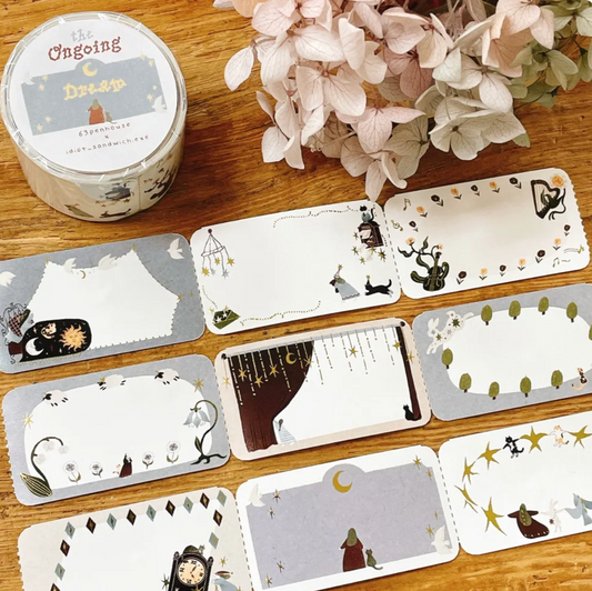 63 Penhouse x idiot_sandwich.exe Memo Sheet Roll -The Ongoing Dream with Gold Foiling (Copy)