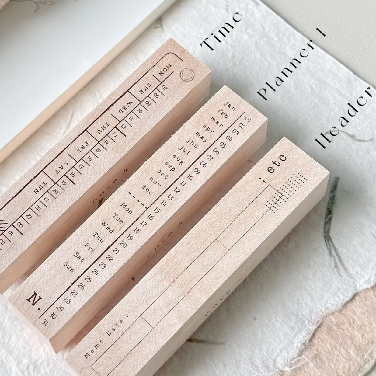 Nove Production Jourt'aime 2 Rubber Stamp Collection