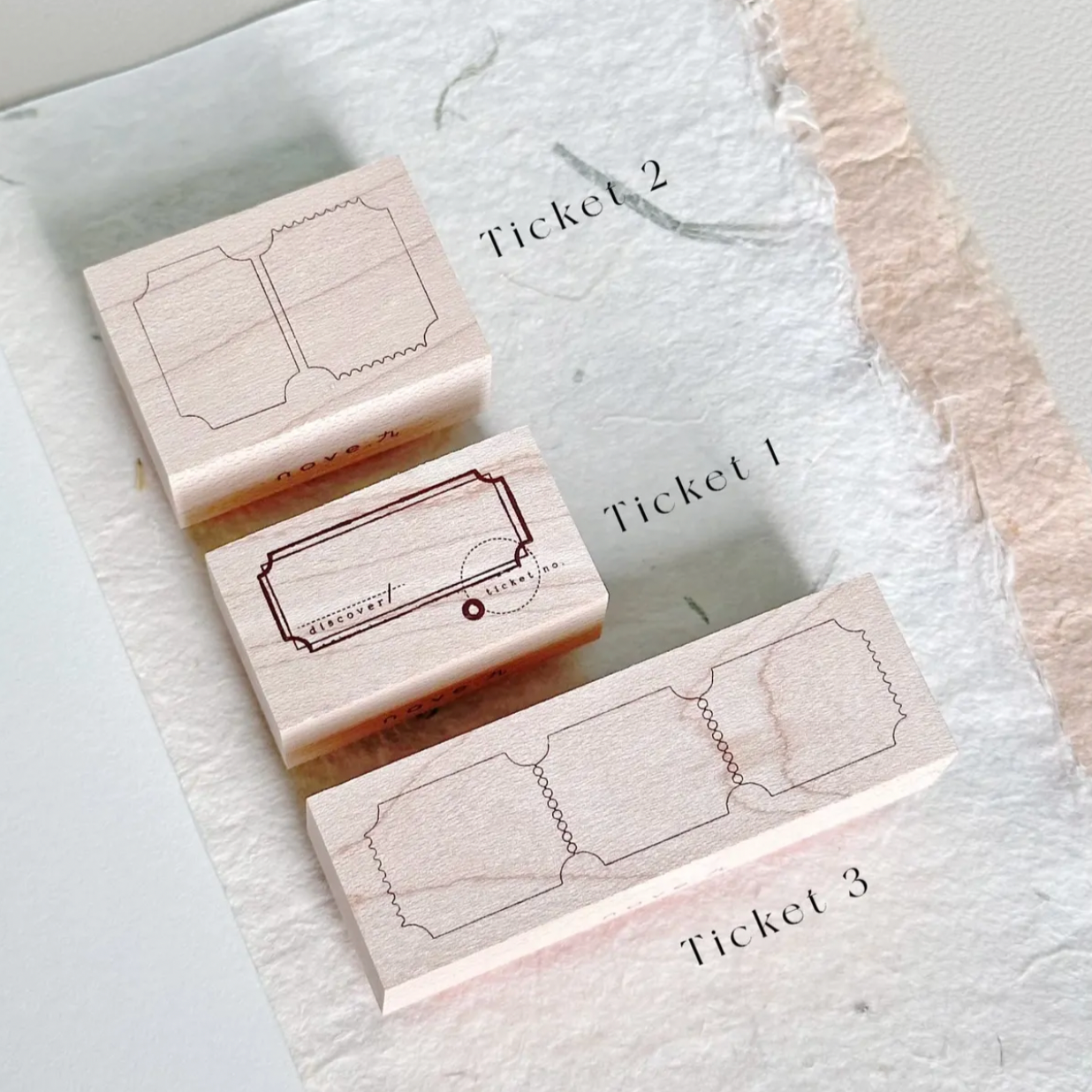 Nove Production Jourt'aime 2 Rubber Stamp Collection