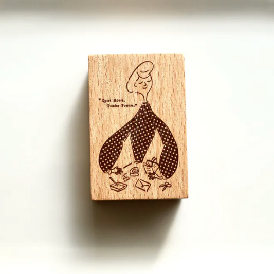 a kind of cafe Rubber Stamp - Me Time