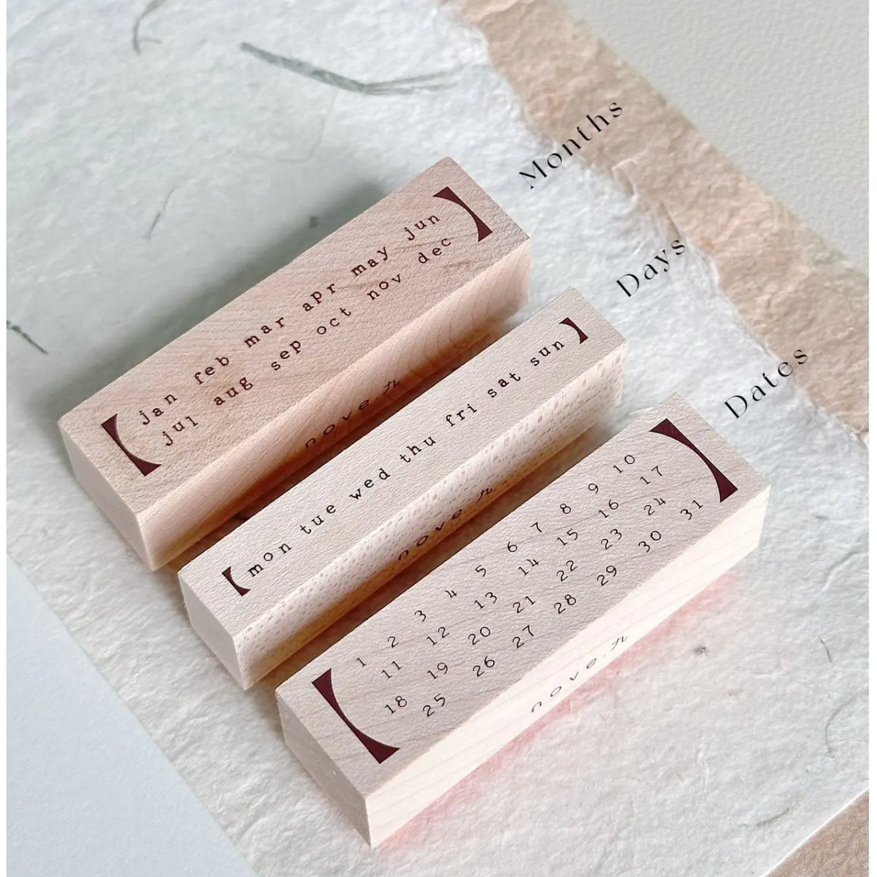 Nove Production Jourt'aime 2 Rubber Stamp Collection