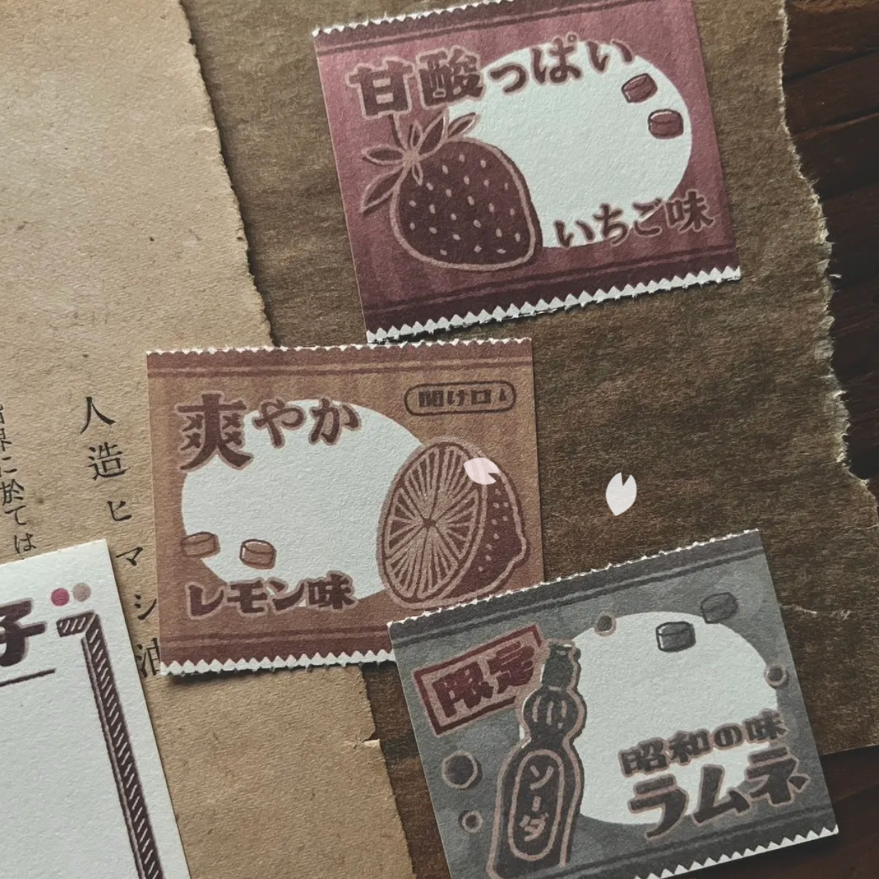 Breezy Studio Letter Paper Pads - Snacks
