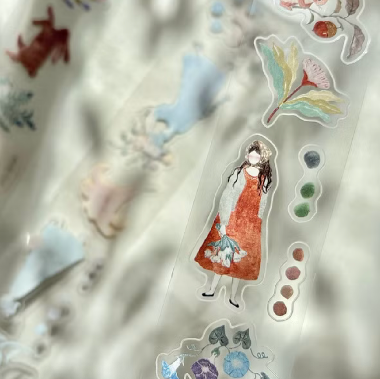 Pion Kiss Cut PET Tape - Blooming