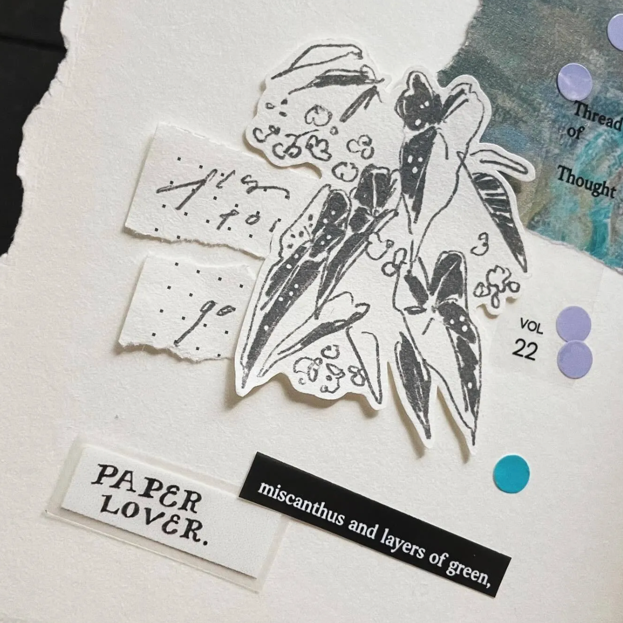 Somesortof.fern Label Book - Angel Wings Begonia