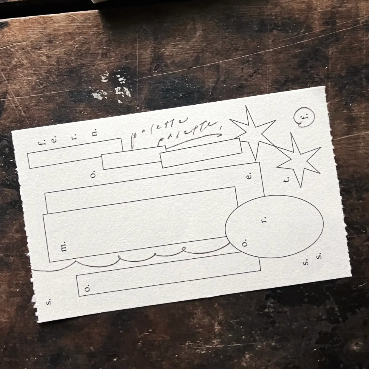 Somesortof.fern Label Book - Coloring Book