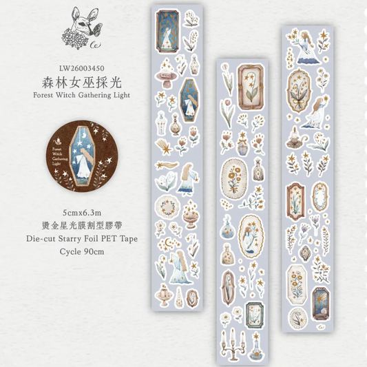 Loi Design PET Tape - Forest Witch Gathering Light (Loops Only)