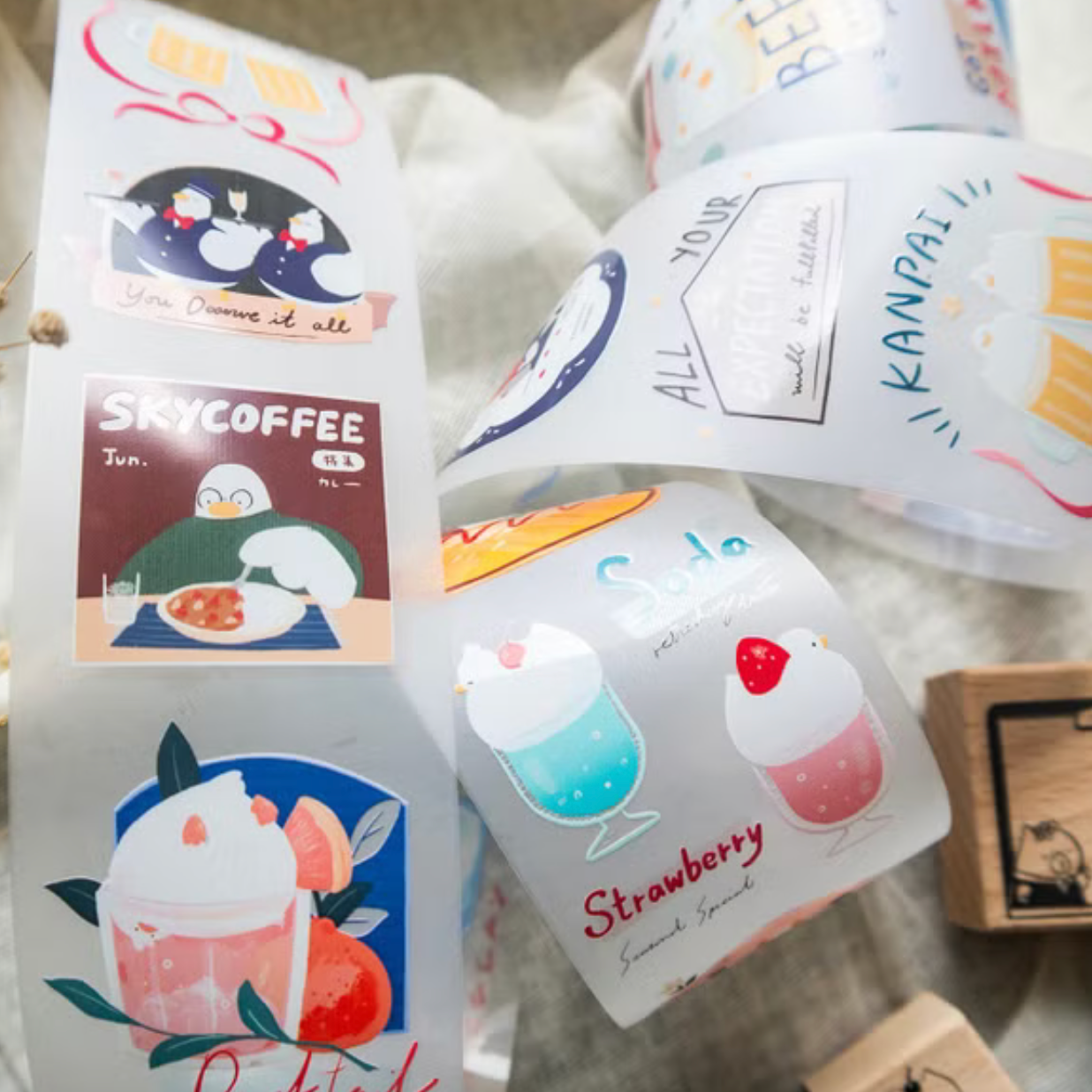 SKYCOFFEE PET Tape - Capybara Bar (Loops Only)