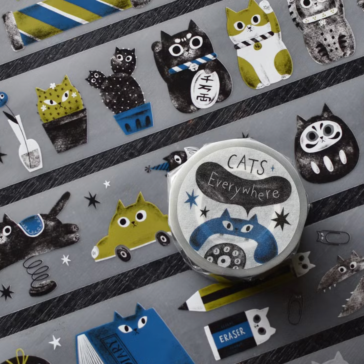the cats SESAME & PEANUT PET Tape - Cats Everywhere (Loops Only)