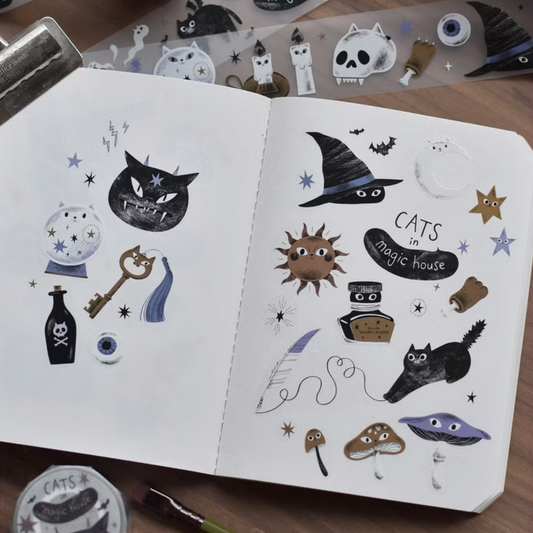 the cats SESAME & PEANUT PET Tape - Cat's Magical House (Loops Only)